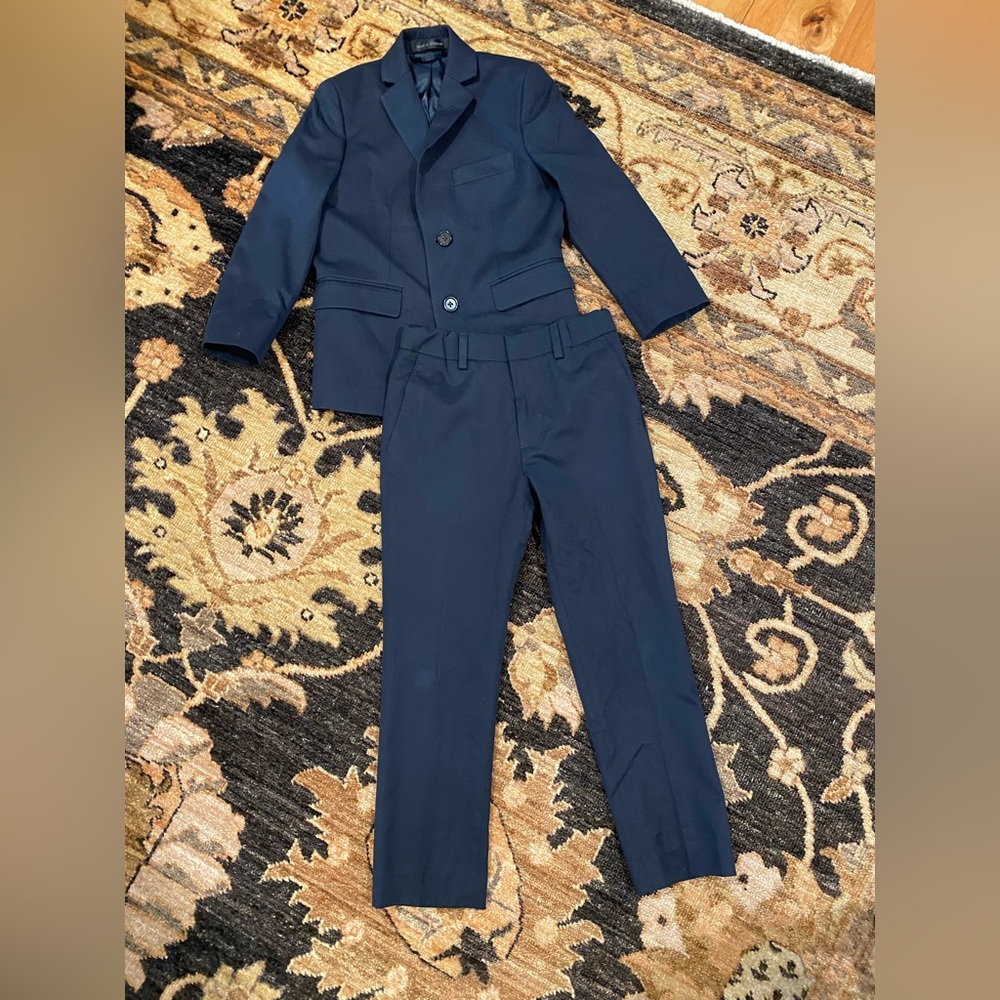 Ralph Lauren boys navy suit size 6